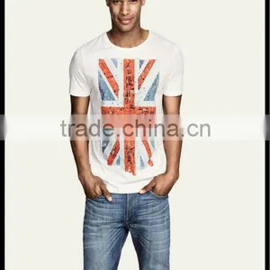 High Quality 100% Cotton Mens Tshirt Printing thumbnail-1