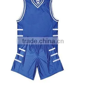 Unique RIBBING Neck Basketball Uniform thumbnail-1