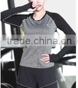 2017 Sport Exercise Suit Yoga Gym Wear Women Athletic Clothing Women Sportswear Fitness Set Yoga Clothing Shirt + Pant thumbnail-3