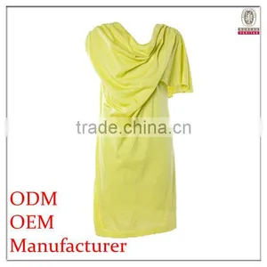 New Arrival Best Quality Fashion Single Shoulder Dress for Small Quantity Clothing thumbnail-1