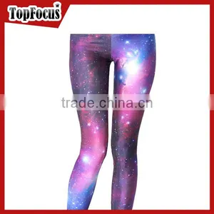 China Manufacturer Custom Sublimation Leggings Digital Printed Pants Women Running Compression Tights thumbnail-4