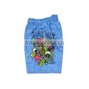 Kids Blue Board Shorts in Swimwear & Beachwear thumbnail-4