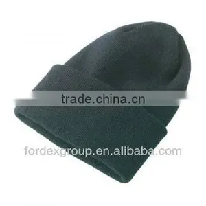 Acrylic Knit Winter Toque With Cuff thumbnail-1