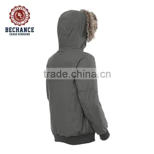 Men Down Jacket With Fur thumbnail-2