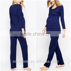 Regular Fit Ture to Size Jersey Nursing Pajamas for Women 2015 thumbnail-1
