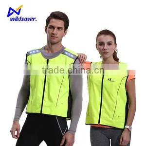 2016 LED Reflective Green Camping & Hiking Shirts thumbnail-1