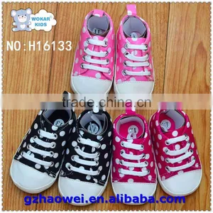 Polka Dot Printed Baby Footwear thumbnail-1