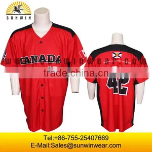 Custom Sublimated Baseball Shirts thumbnail-1