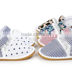 Printed Fabric Baby Shoes, Lace Fabric Baby Shoes thumbnail-4