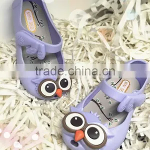 Cute Owl Design, Mini Melissa Shoes, Mini Melissa Owl Shoes thumbnail-1