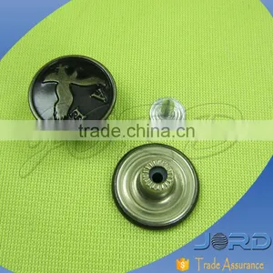 Round Square Metal Button Jeans Fabric Button and Low MOQ thumbnail-1