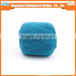 China Knitting Yarn Supplier Hot Sales High Standard Yarn Cotton Polyester Lurex With 50gram Balls thumbnail-1