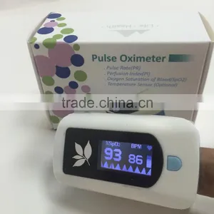 2017 Hot Sale LCD Display Finger Pulse Oximetet Perfusion Index Oxygen Saturation of Blood thumbnail-6