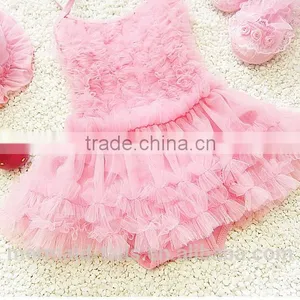 Little Girls Princess Lace Layer Swimsuit TuTu Dress One-Pieces Swimwear thumbnail-6