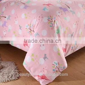 Bedding Sets Manufacture Wrinkle Free Soft Microfiber Bed Sheet Wholesale BS371 thumbnail-5