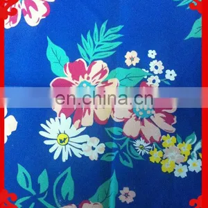 2014-2015 Latest Italy Design Pattern Poplin Twil Peach Poly Printed Fabrics for Beach Shorts thumbnail-3