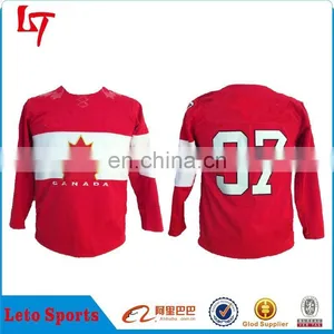 OEM Polyester Custom Ice Hockey Jerseys Digital Printing Sublimation Logo Dye Sublimation Ice Hockey Jersey Printing thumbnail-1