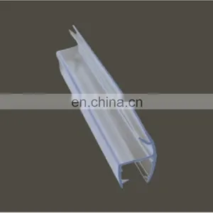 180 Degree PVC Shower Door Seals for 8mm and 10mm Glass Door thumbnail-1