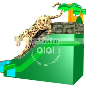 Hot Selling Manufacture Jungle Slip n Slide Water Pvc Tropical Inflatable Slide thumbnail-2