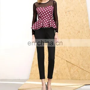 2016 Most Popular Fashion Design Women Blouse thumbnail-2