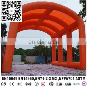 Orange Oxford Inflatable Football Field Party Tent For Outdoor Sport Event thumbnail-3