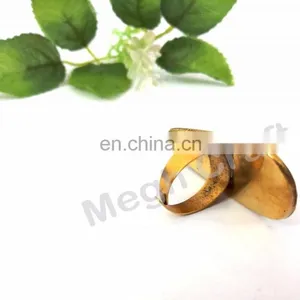 Designer Diamond Ring- Vintage Banjara Handmade BOHEMIAN RINGS-Indian Banjara Gold Plated FASHION RINGS thumbnail-2