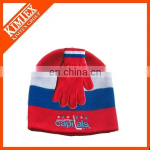 Womens Hat Glove Scarf Set thumbnail-1