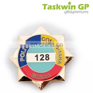 High Quality Butterfly Phinestone Metal Pin Badge, Customized Brooch Pin for Girl/collar Pin thumbnail-3