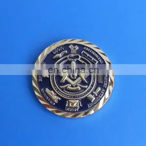 3D Freemason Masonic Coin Medal thumbnail-1