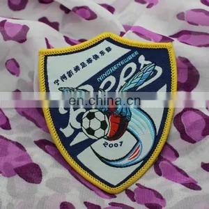 Embroidery Patch Soccer Logo Backing Glue thumbnail-1