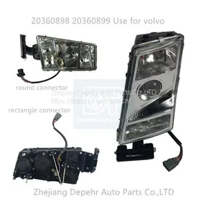 Zhejiang Depehr Heavy Duty European Truck Body Parts Head Light Volvo Fh FM Truck Headlamp 20360899 20360898 thumbnail-2