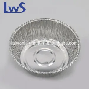 Shallow Mince Pie Or Jam Tart Foil Pan, Disposable Tin Foil Egg Tart Cup and Round Aluminum Baking Cup thumbnail-1