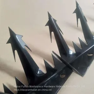 Medium Stainless Steel Anti Climbing Thorn Nail, Road Anti Climbing Pin, Fence, Anti Climbing Pin thumbnail-3