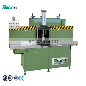 V-notch Cutting Saw PVC and Aluminum Windows Making Machine / UPVC Window Frame V Cutting Machine for Aluminum Profile thumbnail-7