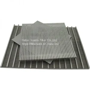 SS Flat Wedge v Wire Screen Panel Used for Iron Ore thumbnail-3