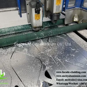 Metal Screen Laser Cut Aluminum Design for Building Garden Decoration Interior and Exterior thumbnail-3