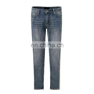 DiZNEW Mens Brand Fabrics Jeans Denim Selvedge Stretch Skinny Fit Super Fly Jeans thumbnail-1