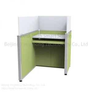 Lifting Hidden Screen Computer-aided Test Classroom Desk Study Cubicle Anti-noise Language Lab Training Table Modern School Furniture thumbnail-3