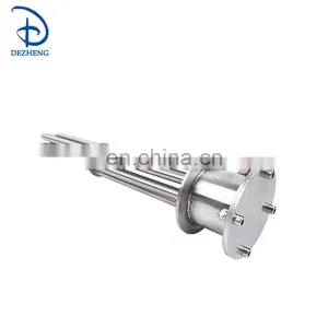 Industrial Heating Tube Element Flange Immersion Oil Heaters thumbnail-4