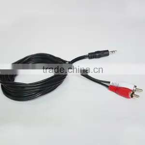 Speaker Application 3.5mm Stereo to 2 Rca av Cable 1m thumbnail-3
