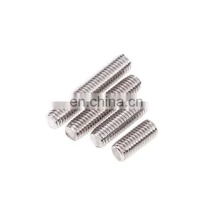 ASME ANSI Standard 1/2 5/8 All Thread Rod Double Ended Screw Bolt Double-thread Bolt m6 50mm thumbnail-2