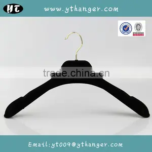 HA6997 Gold Stamping Logo for Hanger Velvet Plastic Coat Hanger Supplier's Choice thumbnail-6