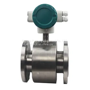 Digital Thermal Wastewater Electromagnetic Flowmeter Manufacturer of Chemical Electromagnetic Flowmeter for Sewage Treatment thumbnail-1