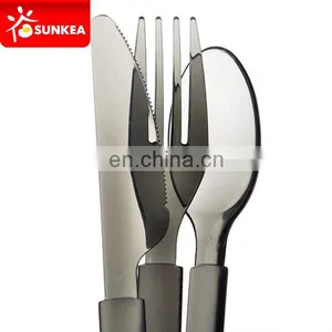 Disposable Food Grade Plastic Fork and Plastic Spoon and Plastic Knife thumbnail-2