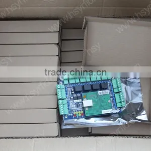 Security Office Building TCP/IP Network Handle 4 Doors Reades Buttons Door Access Control Panel With Friendly Software thumbnail-3