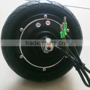 6 Inch 48V Brushless Gearless Electric Wheel Hub Motor With Braking Device for Scooter thumbnail-2