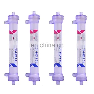 Medical-use Kit High Low Flux Dialyzator Hollow Fiber Hemodialyzer For Hemodialysis thumbnail-1