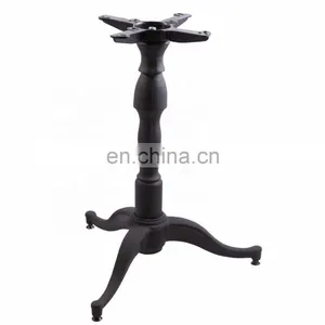 Machining and Welding Black Cast Iron Bar Table Base and Leg thumbnail-3