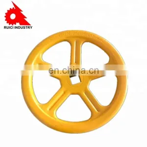 DN250 Q235 Carbon Steel Stamping Balancing Valve Handwheel thumbnail-2