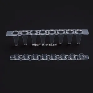 8-well PCR Tube Strip for Medical and Labs Consumables With Caps thumbnail-5